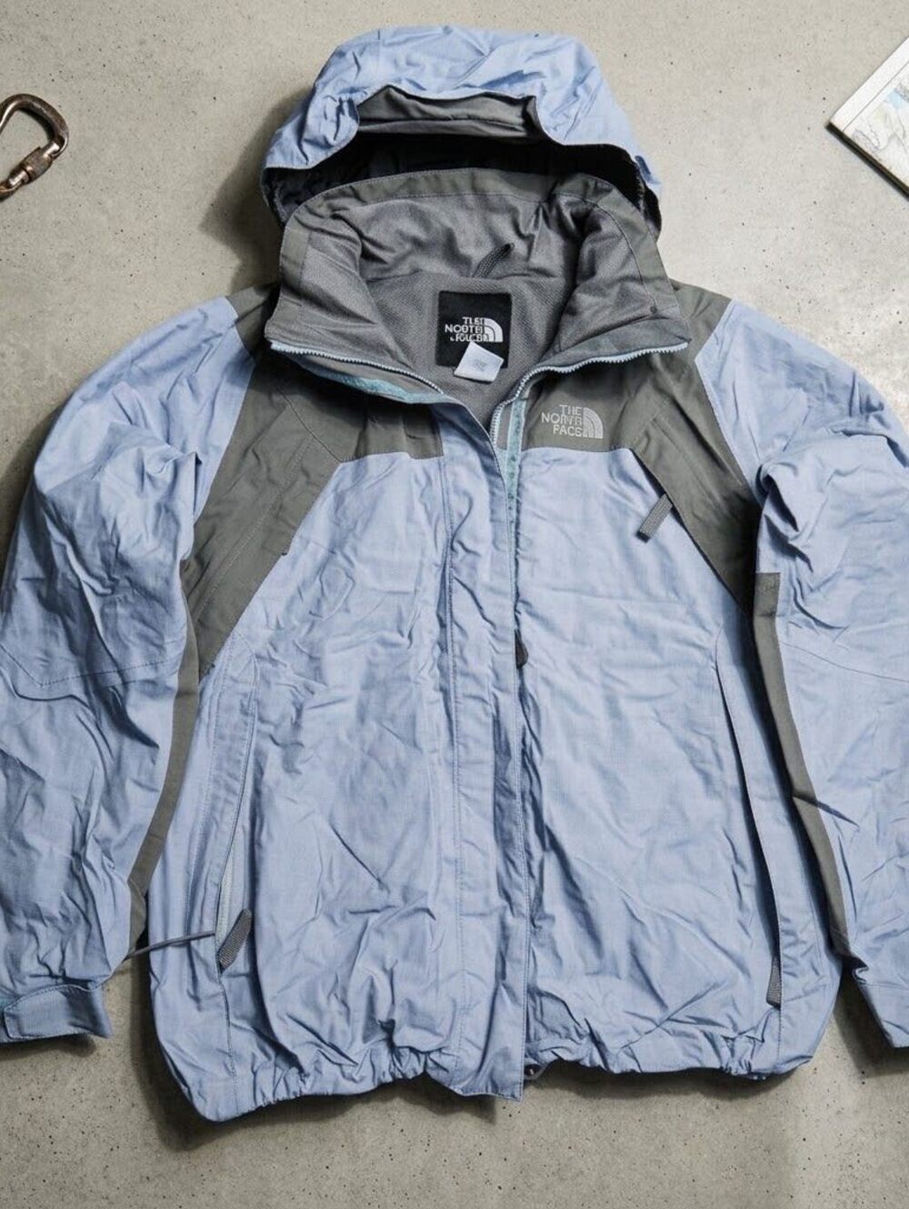 The North Face Gore-Tex XCR Jacket Womens M Blue Y2K Gorpcore Techwear Acubi